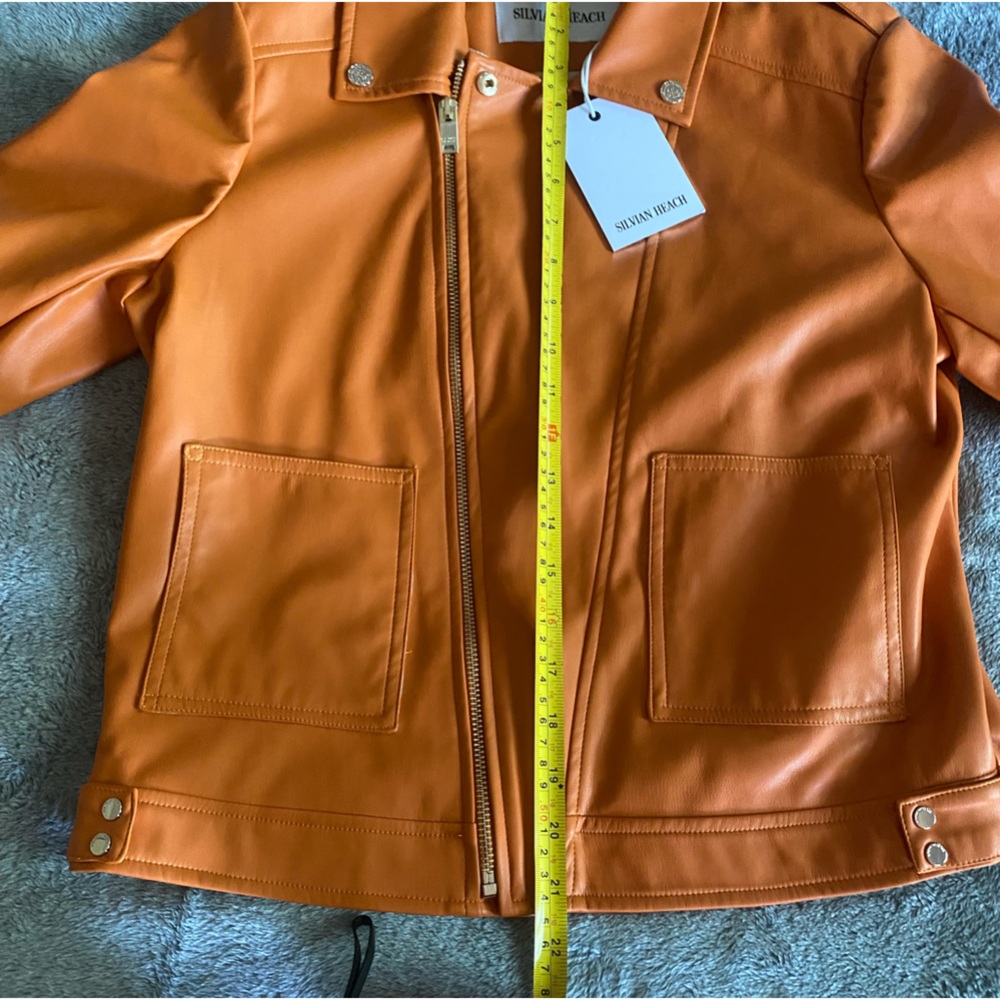 SILVIAN HEACH Bikerjacket In Eco
Leather Sz 44it(M) - Picture 12 of 16